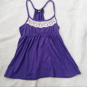 PURPLE TANK TOP